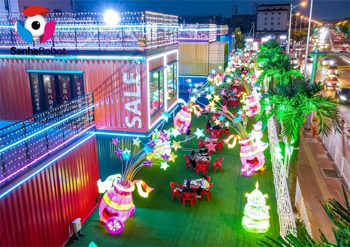 自貢“彩燈”點(diǎn)亮夏日盛會(huì)  “宵”夏精彩繽紛呈現(xiàn)